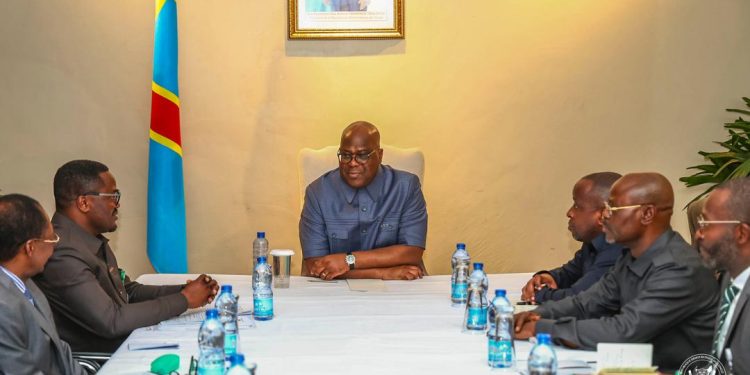 Tanganyika : Le Chef de l’État Félix Tshisekedi a présidé ce jeudi 28 novembre 2024 à Kalemie, le Conseil provincial de sécurité élargi