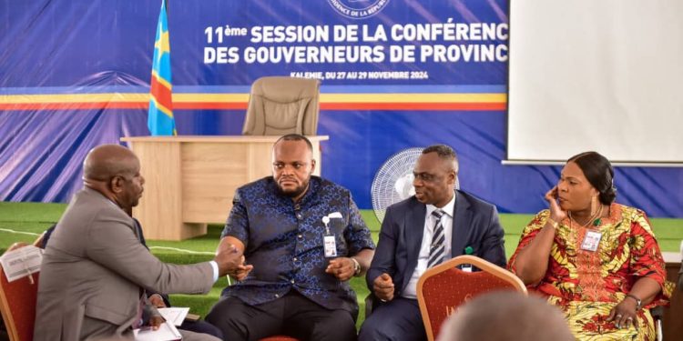 11eme conférence des Gouverneurs : Daniel Bumba plaide pour l’inclusion de la ville de Kinshasa dans le PDL 145 Territoires