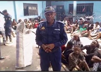 Lutte contre l’insécurité à Kinshasa : La police nationale a arrêté encore plus de 100 présumés bandits urbains dans 3 communes de la capitale