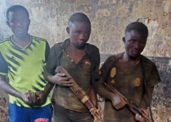 Sud-Kivu : trois présumés criminels arrêtés avec 3 armes à feu contenant plusieurs munitions à Mwenga