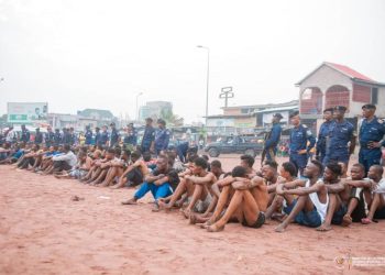 Insécurité à Kinshasa : Plus de 128 KULUNA dont des militaires et policiers jugés en flagrance à KIMBANSEKE