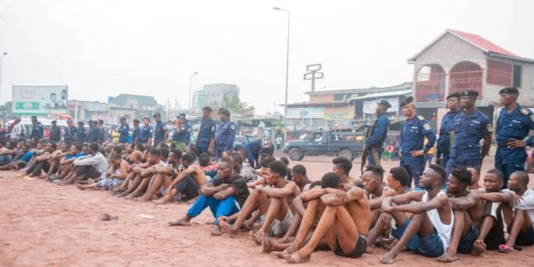 Insécurité à Kinshasa : Plus de 128 KULUNA dont des militaires et policiers jugés en flagrance à KIMBANSEKE