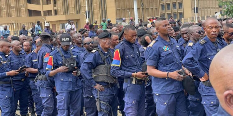 Opération NDOBO à Kinshasa : des éléments de la Légion Nationale d’intervention mis à contribution pour arrêter les bandits