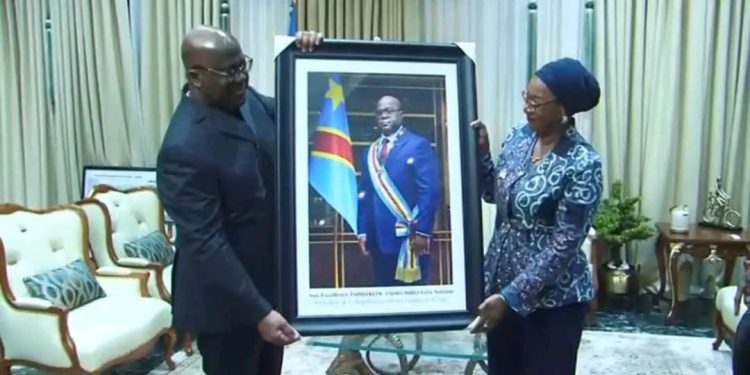 RDC : un nouveau portrait officiel du Président Félix Tshisekedi présenté par le Ministère de la Culture et des Arts