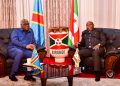 RDC – BURUNDI : des questions de coopération bilatérale et de sécurité au centre d’échange entre Félix Tshisekedi et Evariste NDAYISHIMIYE