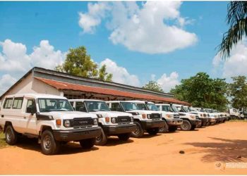 Kasaï-oriental : La PNC et les administrateurs des territoires dotés de 15 véhicules pour assurer leur mobilité.