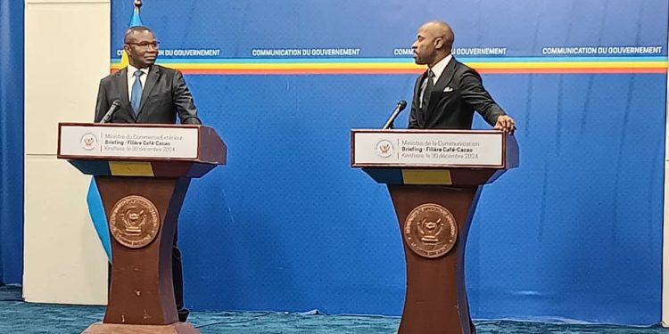 Exclusion du cacao et du café congolais du marché européen : « Parmi les mesures que nous allons prendre, nous allons renforcer l’agence nationale de promotion des exportations » (Ministre du Commerce extérieur)