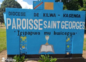 Haut-Katanga : L&rsquo;honorable Balth Chola rehabilite totalement la paroisse St Georges du territoire de Kasenga