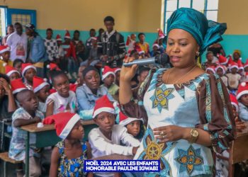 Festivités de fin d’année : L’honorable députée Pauline Mushengezi Igwabi célèbre la Noël et le nouvel an aux côtés des enfants défavorisés de Lubumbashi