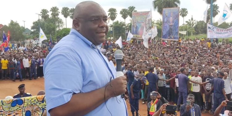 Meeting à Mbandaka : Jean-Pierre Bemba appelle la jeunesse à rejoindre les FARDC