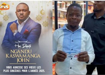 Festivités de fin d’année : L’honorable Ngandu Kaswamanga John offre des bons d’achat à ses électeurs de Lubumbashi