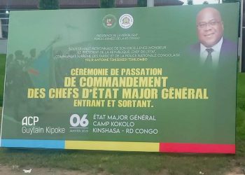 RDC : Le lieutenant général Jules BANZA MWILAMBWE nouveau chef d’Etat-major prend officiellement ses fonctions ce lundi en présence du Chef de l’Etat (Présidence)