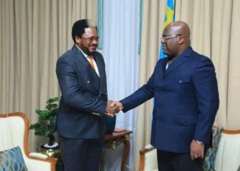 Thierry Monsenepwo au President Tshisekedi : « notre peuple fait bloc derrière vous face à la propagande ennemie »