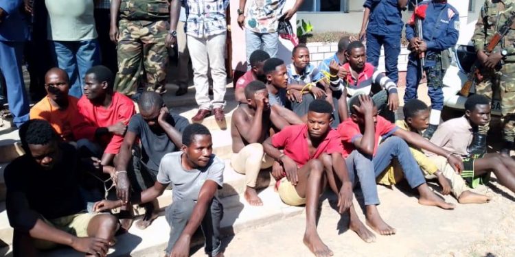 Kalemie : une trentaine des bandits arrêtés par les services de sécurité