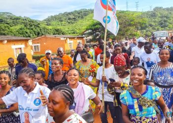 Vacances parlementaires : L&rsquo;honorable Princesse Dominique Munongo Inamizi communie avec ses électeurs de Nseke (Territoire de Lubudi) dans la province du Lualaba