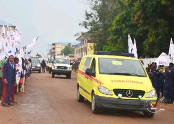 Kasaï : l&rsquo;hôpital général de kanzala doté d&rsquo;une ambulance médicalisée