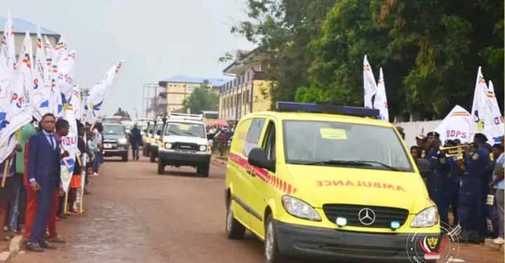 Kasaï : l’hôpital général de kanzala doté d’une ambulance médicalisée