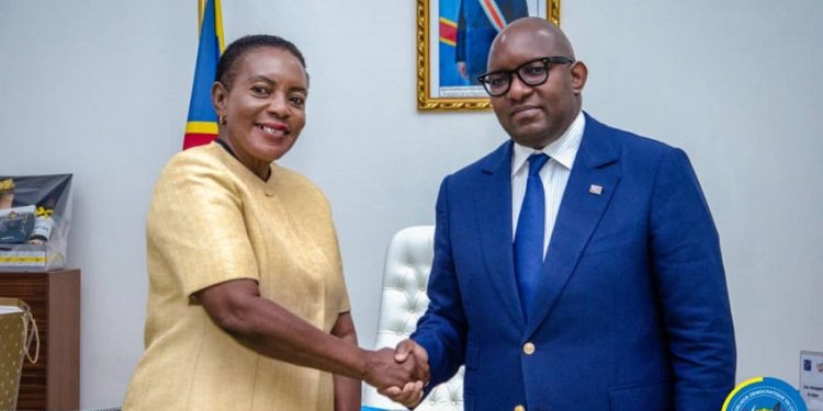 Guerre à l’Est : Sama Lukonde a échangé avec la présidente de l’Assemblée Nationale Zambienne