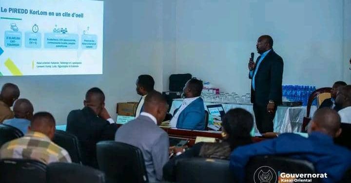 Kasaï-oriental : Présentation du projet de réduction des émissions causées par la déforestation (PIREDD) au gouvernement provincial