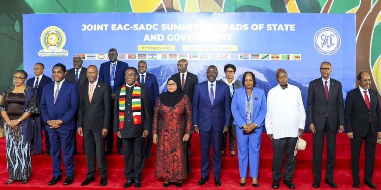 Sommet conjoint EAC-SADC : la RDC salue le cessez-le-feu et le couloir humanitaire décidé par les Chefs d’Etat