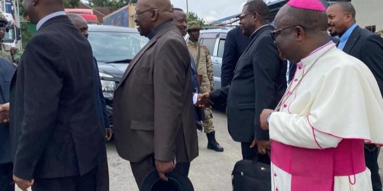 Agression rwandaise : la délégation ECC-CENCO est arrivée à Goma pour rencontrer Corneille NANGAA et d’autres dirigeants de l’AFC/M23