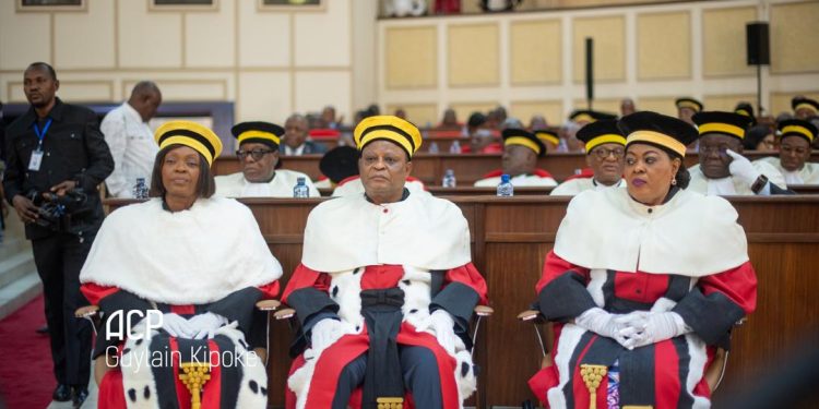 RDC : Plusieurs Hauts magistrats du Conseil d’Etat ont prêté serment devant Félix-Antoine Tshisekedi