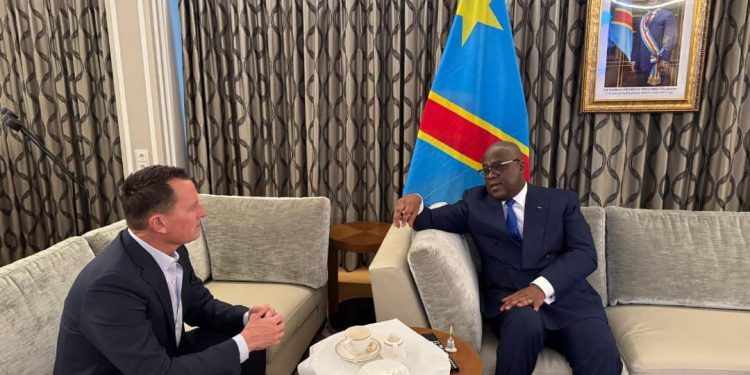 Diplomatie: Félix TSHISEKEDI a reçu ce vendredi 14 février Richard GRENELL envoyé spécial du président Donald TRUMP à Munich (Présidence)