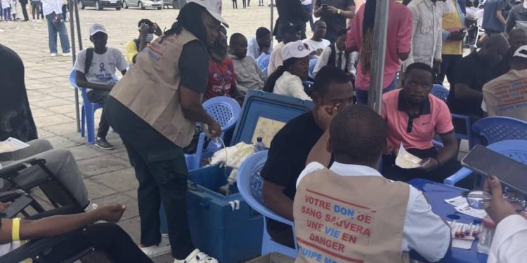 Est de la RDC : une campagne de don de sang lancée au milieu estudiantin pour aider les FARDC