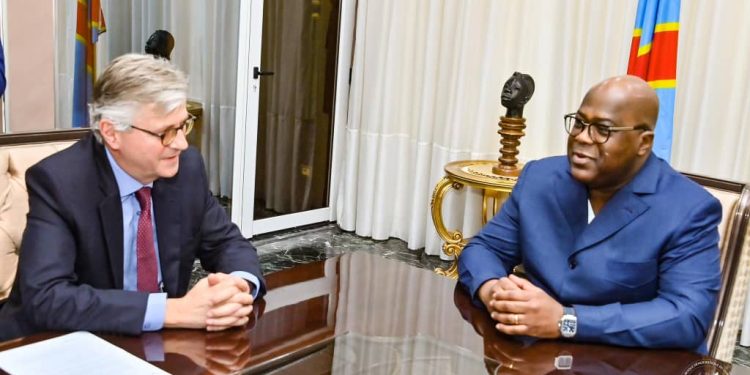 Guerre à l’Est : Félix Tshisekedi et Jean-Pierre Lacroix discutent de la crise sécuritaire dans l’Est de la RDC