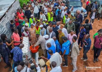 Kasaï-Oriental : inauguration d&rsquo;un forage d&rsquo;eau construit à Kansampuila avec le financement de l&rsquo;UNHCR