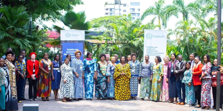 Kinshasa : Les femmes parlementaires et ministres formées par IFES sous l’impulsion du rapporteur adjoint de l’Assemblée nationale, la Princesse Dominique Munongo