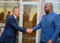 Agression rwandaise : L’envoyé spécial du secrétaire général de l&rsquo;ONU HUANG XIA reçu par le président Félix Tshisekedi