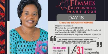 NDUSI M’KEMBE Claudine: Une femme technocrate exceptionnelle, reconnue pour son engagement politique