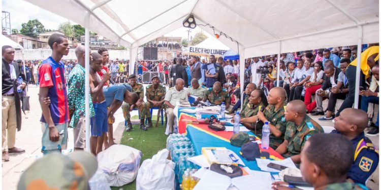 Kongo Central : 62 prévenus condamnés à mort par le Tribunal militaire de Matadi pour terrorisme