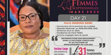 Marie-Thérèse Masuka Saini : Femme Exceptionnelle, Symbole de l’engagement de la femme en politique
