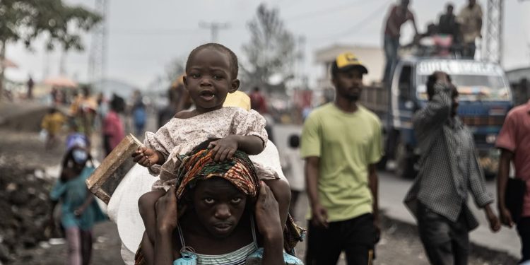 Agression rwandaise : Selon les nations unies, la violence dans l’Est de la RDC force plus de 100 000 personnes à fuir (Document)