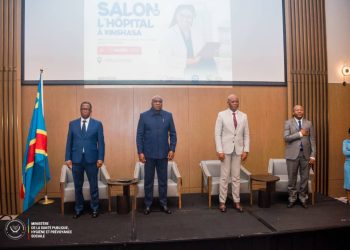RDC : le ministre de la Santé publique, Samuel Roger Kamba, lance le premier Salon de l’Hôpital à Kinshasa
