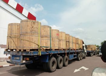 RDC : 250 kilomètres de câbles de balisage réceptionnés à Kinshasa par la RVA