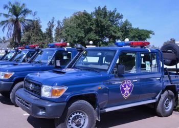 Embouteillages récurrents sur la route Kasumbalesa: le gouvernement provincial dote la police d&rsquo;un nouveau charroi automobile