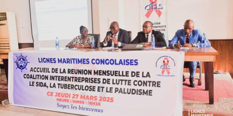 Kinshasa: les Lignes Maritimes Congolaises ont accueilli la réunion mensuelle de la coalition interentreprises de lutte contre le Sida, la tuberculose et le paludisme