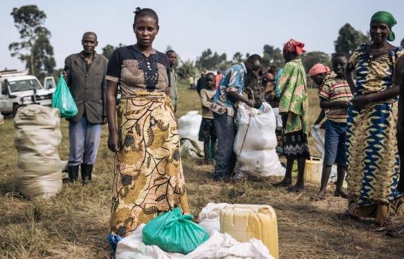 Agression rwandaise : Un million d’euros pour soutenir 52.000 personnes déplacées dans l’Est de la RDC ( Document)