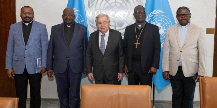 RDC: la délégation CENCO-ECC reçue par le secrétaire général de l’ONU à New-York