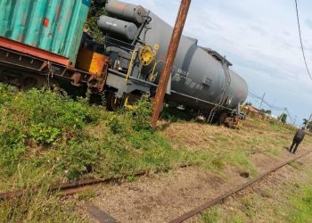 Kasaï Central : Interruption du trafic ferroviaire entre Kamupongo et Kananga en raison d&rsquo;une érosion ( Source administrative)