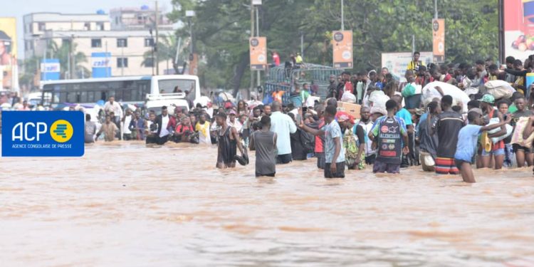 Kinshasa : Plus de 600 maisons englouties à Masina après une pluie diluvienne ( Blaise Kilimbalimba)