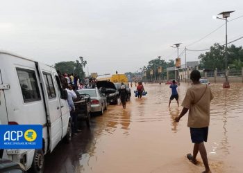 Débordement de la rivière Ndjili : la circulation routière perturbée, des vols annulés