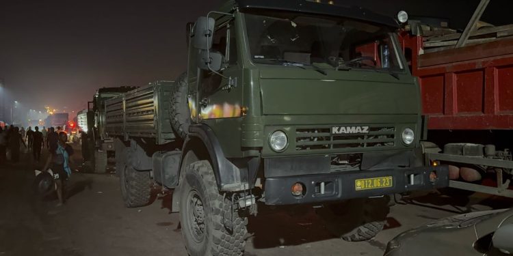 Kinshasa : Les FARDC ont joué un rôle déterminant pour dégager la circulation sur le boulevard Lumumba