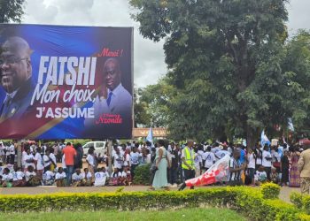 Haut-Katanga: Une Mobilisation des Partisans de l&rsquo;Union Sacrée observée à l&rsquo;Aéroport de Luano à l&rsquo;atterrissage de Félix Tshisekedi ce jeudi 17 avril