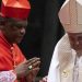 Décès du Pape François : le cardinal Fridolin Ambongo de la RDC est papable affirment certaines langues