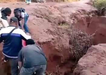 Kasaï : la route Kayala – Kitangua coupée en deux après des fortes pluies