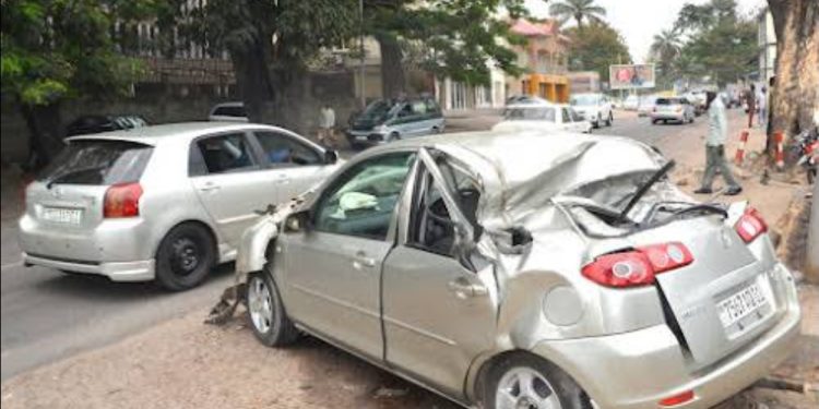 Kinshasa: des blessés graves dans un accident mortel sur l’avenue du tourisme pour non respect du sens unique